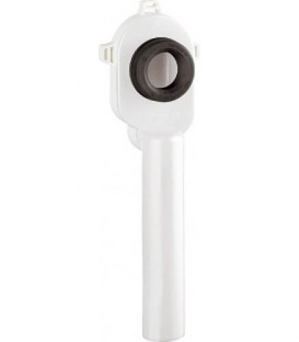 Siphon d&rsquo;aspiration PE pour urinoir sortie verticale pour tube 50 mm blanc – avec joint