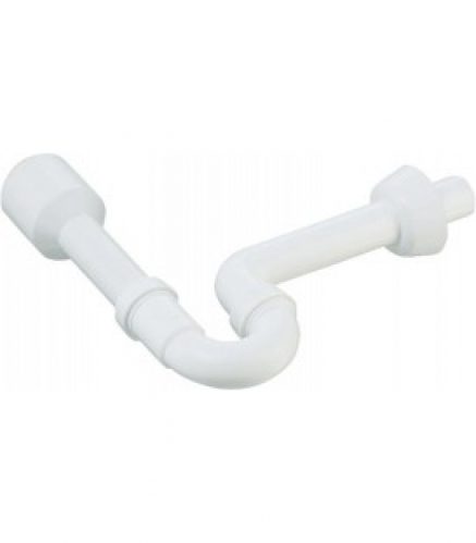 siphon d´aspiration pour urinoir DN50x40mm – écoulement horizontal avec rosace