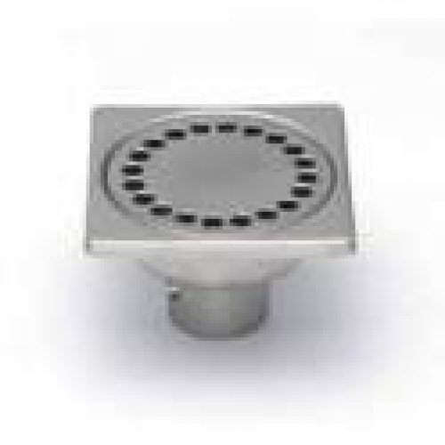 Siphon de cour en inox : D.40