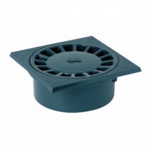 Siphon de sol en pvc – emboîture incorporée