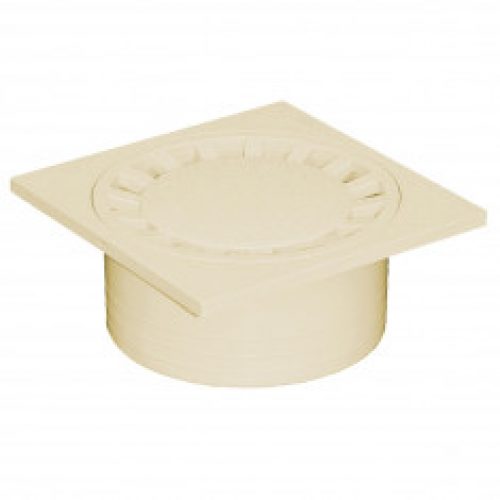 Siphon de sol Polypropylène 150x150mm sortie verticale Ø50-125 – Sable