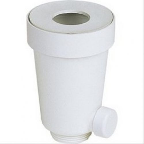 Siphon d’urinoir en PVC Nicoll -NF-  Ø 45à 60 mn maxi 1 »1/4