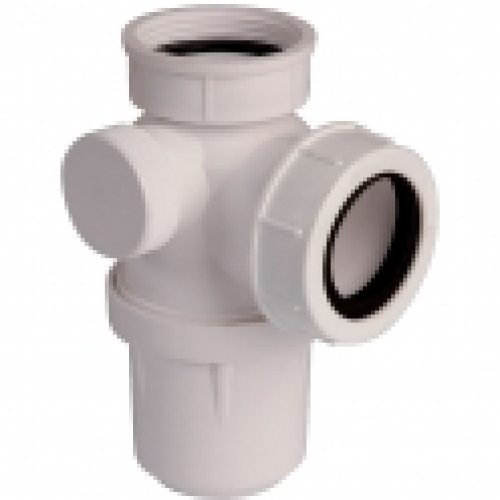 Siphon d&rsquo;évier à culot blanc – 1&Prime;1/2 – Ø 40 mm – Valentin