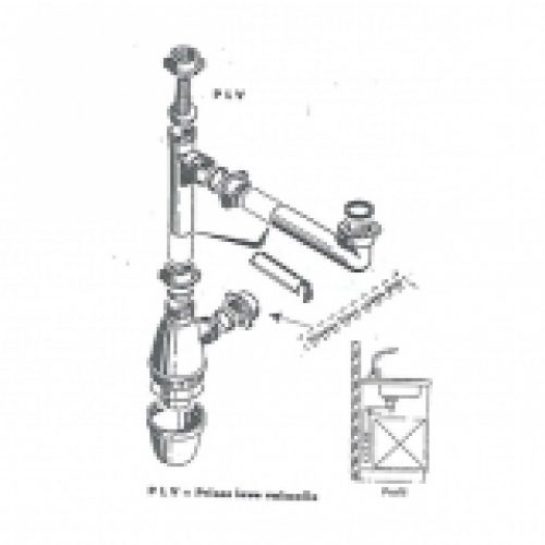 Siphon Evier Lago 1 Cuve