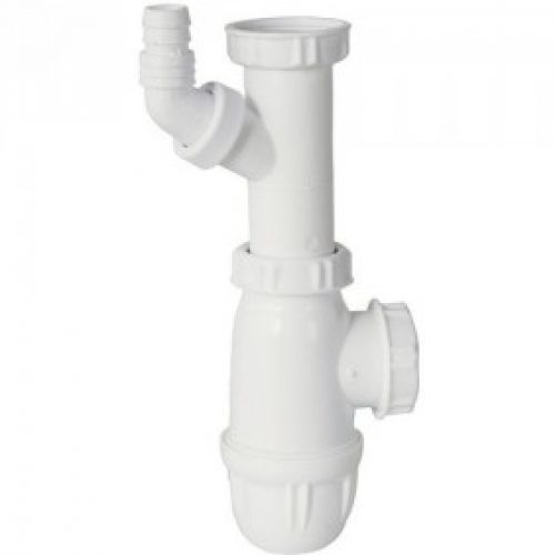 Siphon pour évier – piquage lave-linge  – sortie 40mm