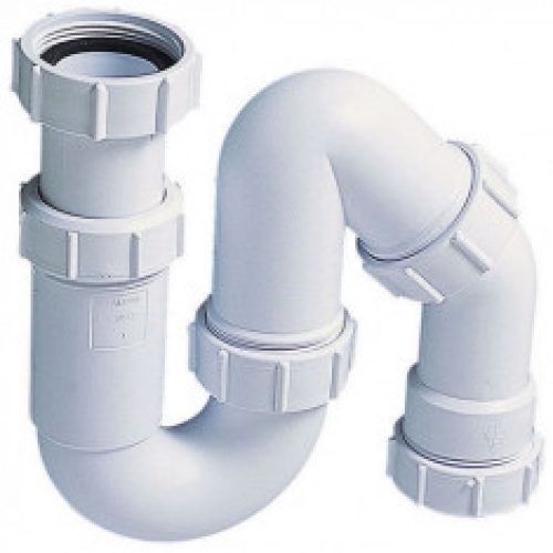 Siphon « S » Ø40 mm à sortie orientable – Wirquin Pro 30720476