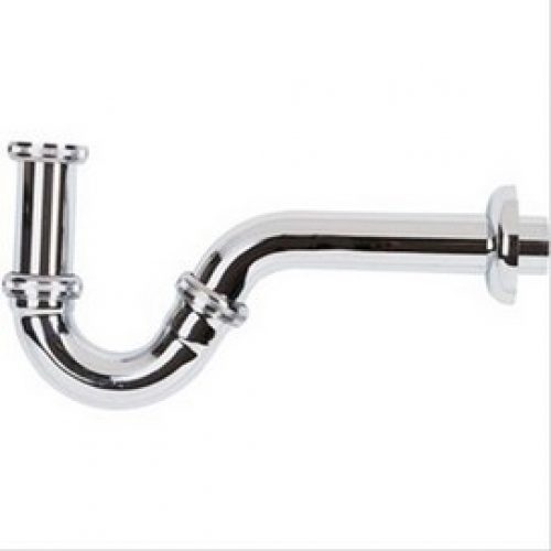 Siphon tube bidet, réglable, en laiton Ø32