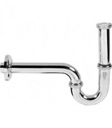 Siphon tubulaire grand modèle – 1&Prime; 1/4 tube coulissant 120mm + mural 220mm