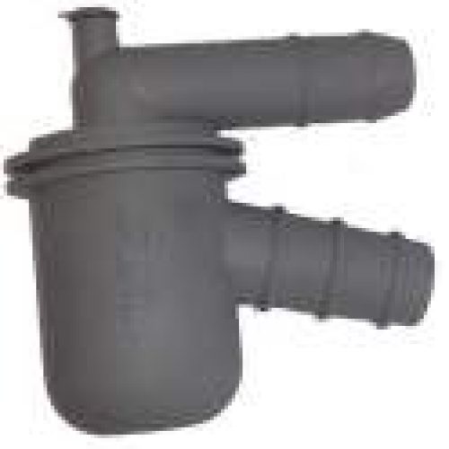 Siphon vertical et horizontal pour condensats