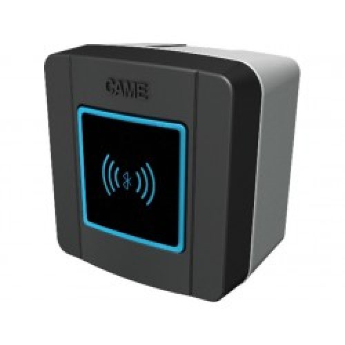 Sélecteur bluetooth d’extérieur pour 50 untilisateurs avec rétroéclairage bleu. Gris RAL7024 CAME…