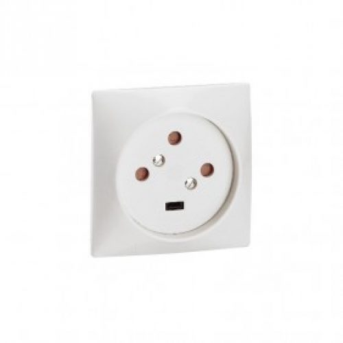 Socle prise 3P+T 20A – encastré ou saillie – 055425