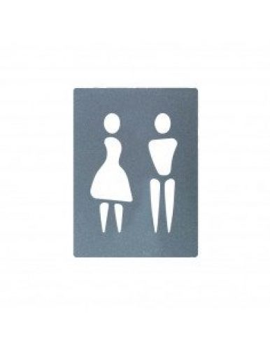 SOCONA SG63 Signalétique pictogramme Signa mixte gris anthracite