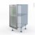 Sokleo Facade Alu Vitree Kit Renovation 18 Meuble Bas Cuisine 1 Porte L40Xh70Xp60