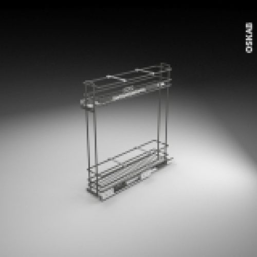 Sokleo Range Epice 2 Etages Panier L15Xh70 Epoxy Anthracite