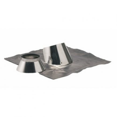 Solin 30/45° double paroi inox/inox 80/130 – TEN