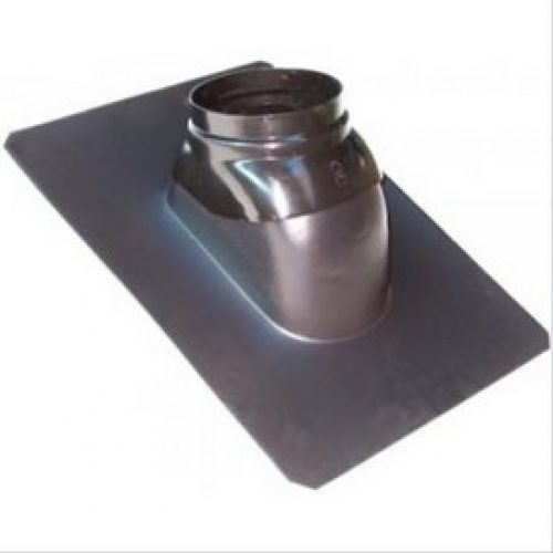 Solin pour toiture ardoise TEN pente 25° à 45° version Ø60/100 et Ø80/125 – TEN