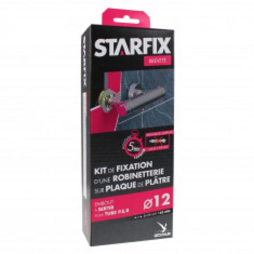 Sortie de cloison STARFIX PER Ø12 Raccords à Sertir – Femelle 1/2″ (15/21) pour robinetterie entr…
