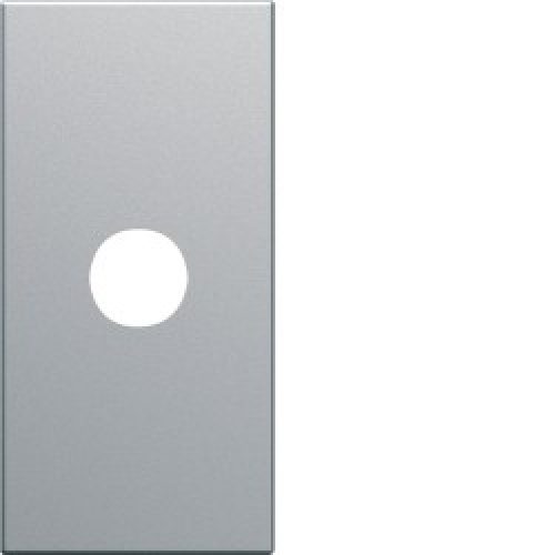 Sortie de fil 1 module titane – APPAREILLAGE MURAL GALLERY HAGER WXF687T