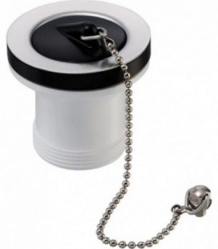 Soupape d ecoulement 1 1/2&Prime; x 55 mm avec bouchon et chainette