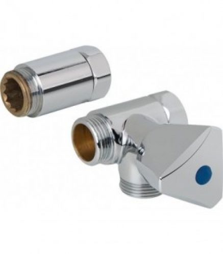 Soupape de raccord secondaire Avec clapet de retenue, 3/4&Prime; ecrou mobile, raccord a droite *BG*