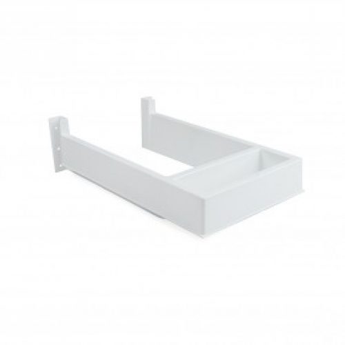 Sous-évier rectangulaire pour tiroir de salle de bain – blanc