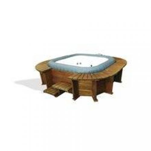 Spa K2O Palm Beach avec structure en bois