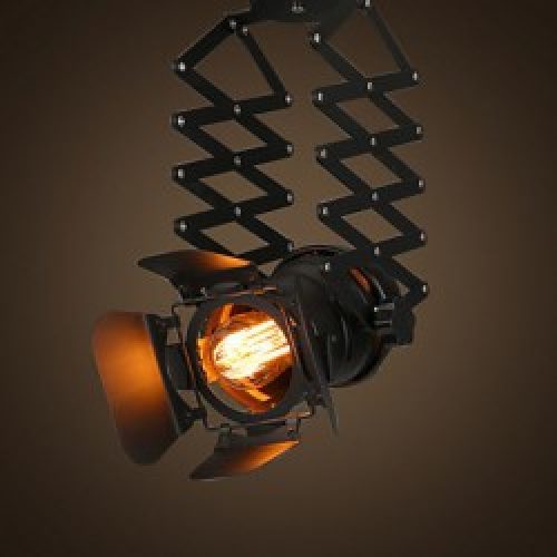 Spot classique en Métal Noir à LED