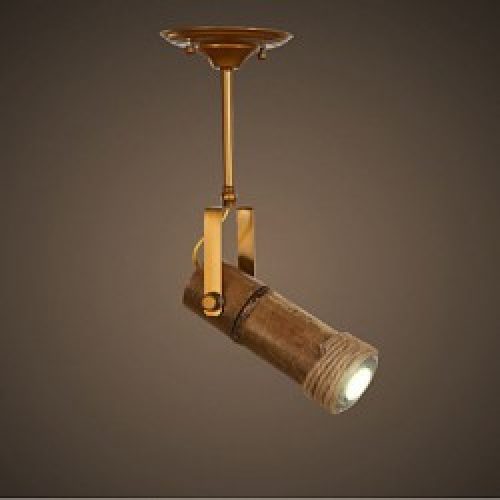 Spot à LED classique en Bois