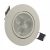 Spot Rond encastré à 3Leds, 3W, 330lm