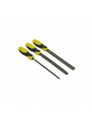 STANLEY 0-22-477 Jeu de 3 râpes batardes 200mm