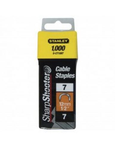 STANLEY – Boîte de 1000 agrafes cavaliers 12mm – 1-CT108T