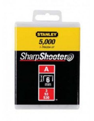 STANLEY – Boîte de 1000 agrafes type A 10mm  – 1-TRA206T