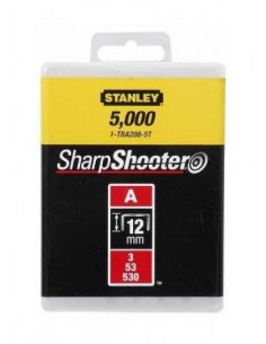 STANLEY – Boîte de 1000 agrafes type A 12mm – 1-TRA208T
