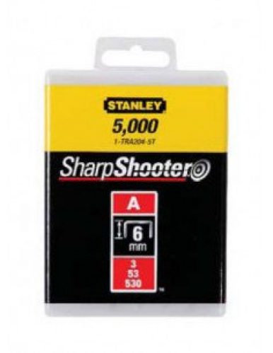 STANLEY – Boîte de 5000 agrafes type A 6mm – 1-TRA204-5T