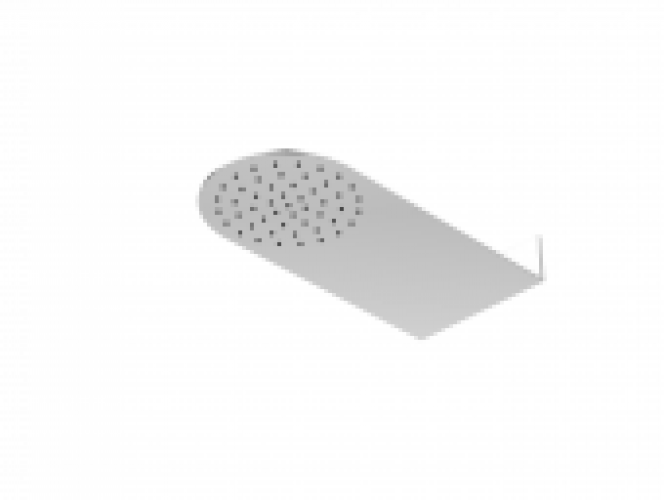 Steinberg Sensual Rain – Ensemble douche de tête avec 1 jet acier inoxydable poli