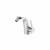 Steinberg Series 260 – Mitigeur monocommande bidet avec garniture de vidage chrome