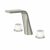 Steinberg Series 360  – Mitigeur de lavabo 3 trous taille M avec garniture de vidage nickel brossé /cristal taillé en facettes…