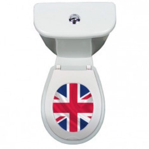 Sticker pour abattant WC clipsable PAPADO