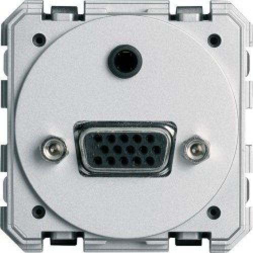 SUB-D 15 (VGA+minijack) a vis – APPAREILLAGE MURAL GALLERY HAGER WXF641