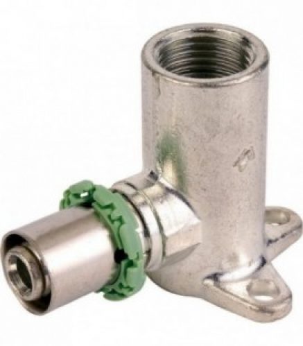 Sudo-Press-Skin Raccord Applique murale 3 trous, a sertirx fil fem 20 x 2mm – 3/4 » Hauteur : 53mm