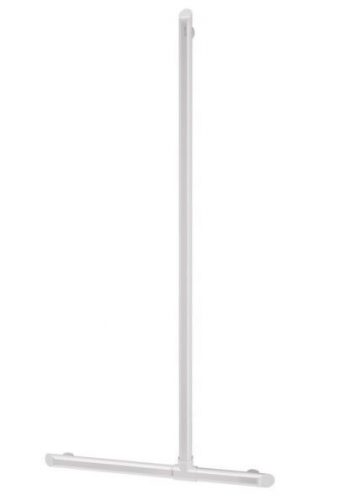 Support Barre de Douche Delabie Blanc mat 500×1130 mm 511944W