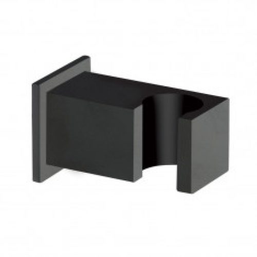 Support de douchette mural carré Blackmat – Cristina Ondyna PD44813