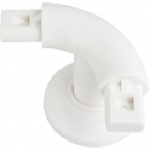 Support de liaison coudé à 90° – 72,5 x 96 mm – Ø 33 mm – Pellet ASC