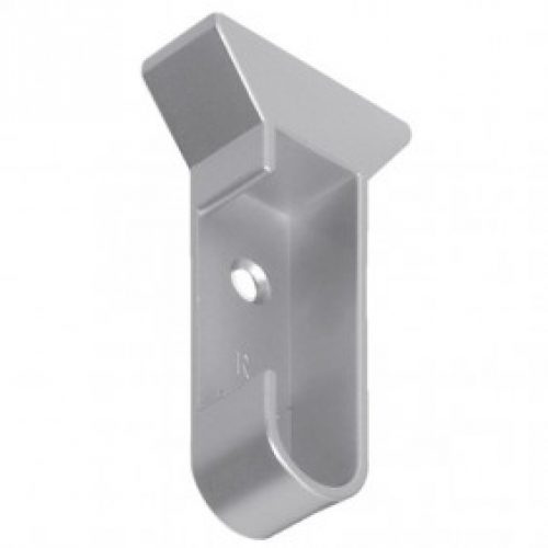 Support d&rsquo;extrémité pour tube de penderie 30×15