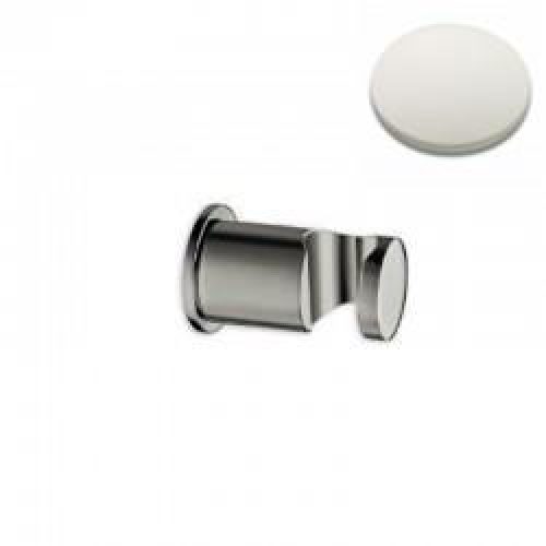 SUPPORT DOUCHETTE ROND MURAL BLANC LAITON  – CRISTINA ONDYNA PD44924