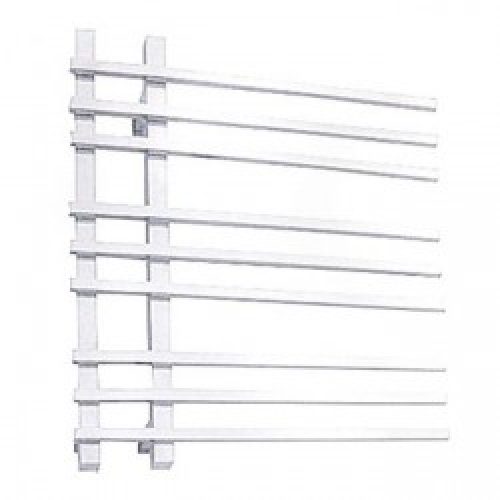 Support électrique avec des grilles de séchage en acier inoxydable poli miroir ( 90 w )