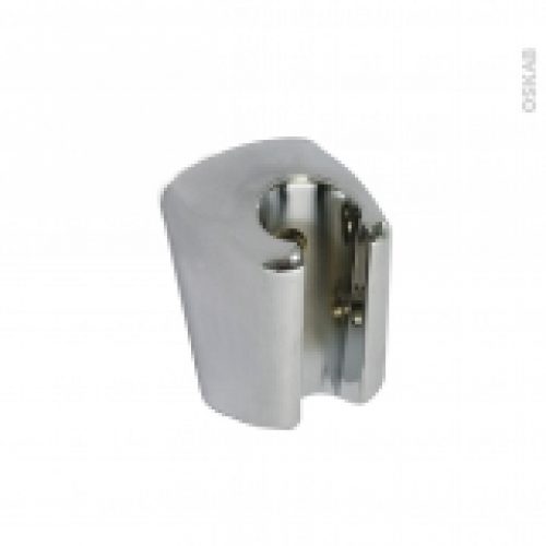 Support Mural Douchette Fixe Chrome Valentin