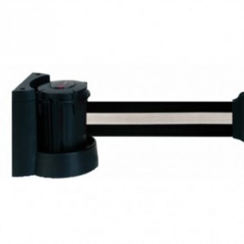 Support mural magnétique – avec sangle étirable de 3 m – ABS noir