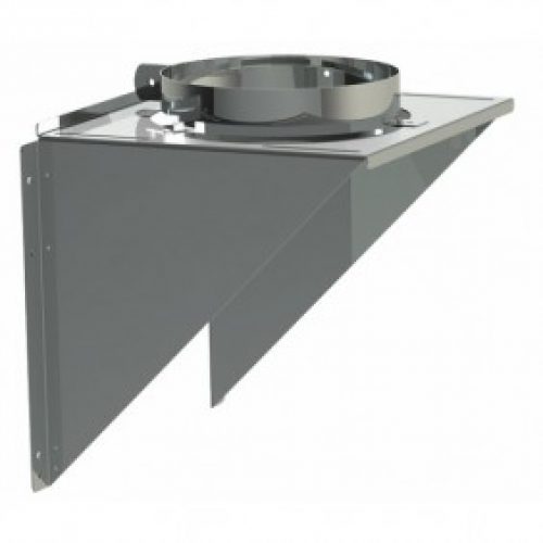 Support mural – pour conduit Duoten Inox – avec bride de sécurité