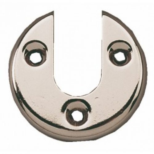 Support mural pour tube de penderie SMBP 36×18-consoles pas de 37 mm